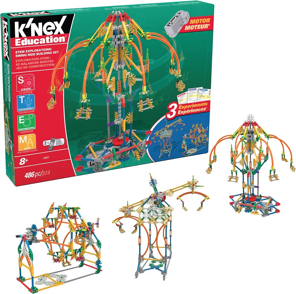 K'NEX Education Kettenkarussell-Baukasten