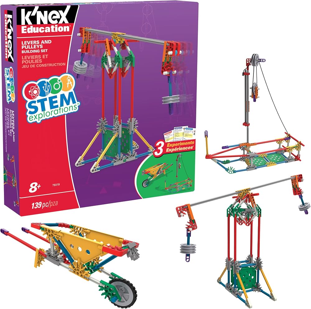 K'NEX MINT-Forschung Riemenscheiben-Set