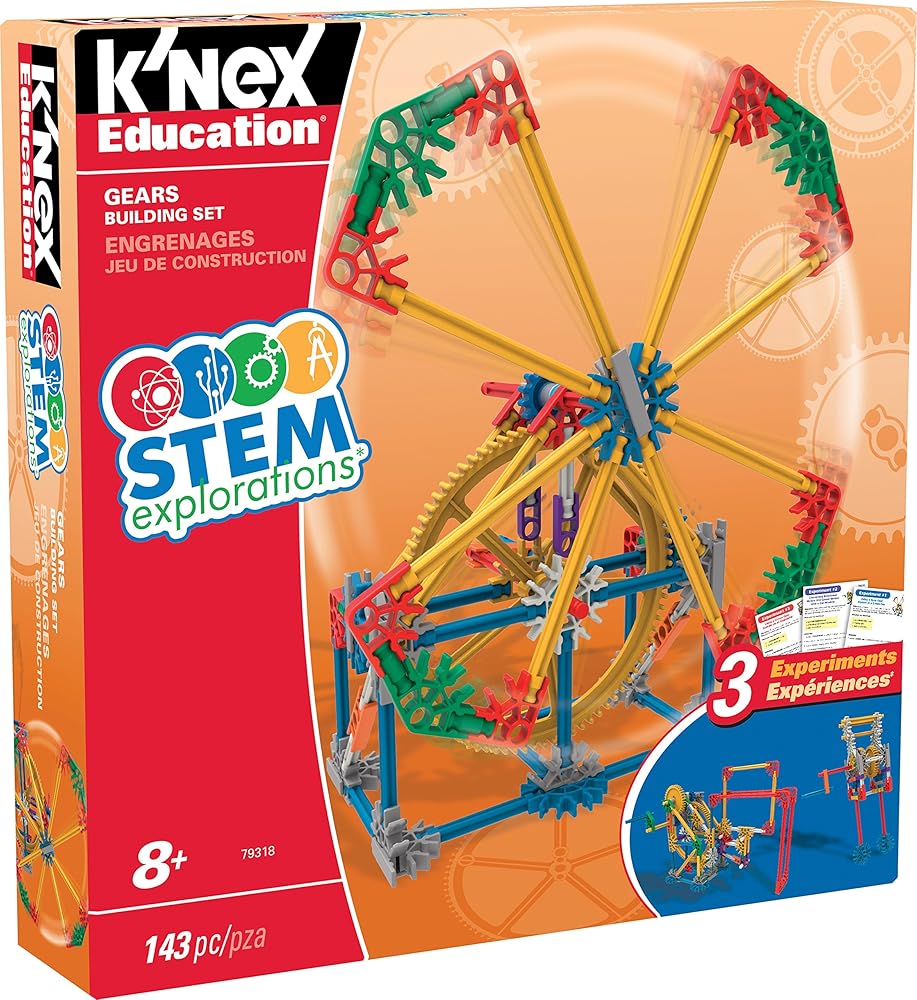 K'NEX MINT-Forschung Getriebe-Baukastenset