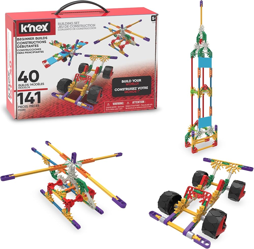 K'NEX Baukasten für Anfänger — 40 Modelle