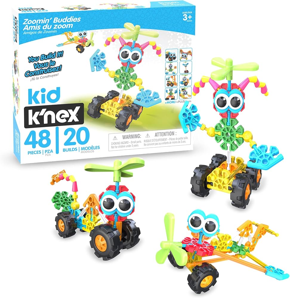 Kid K'NEX Zoomin' Buddies Baukasten