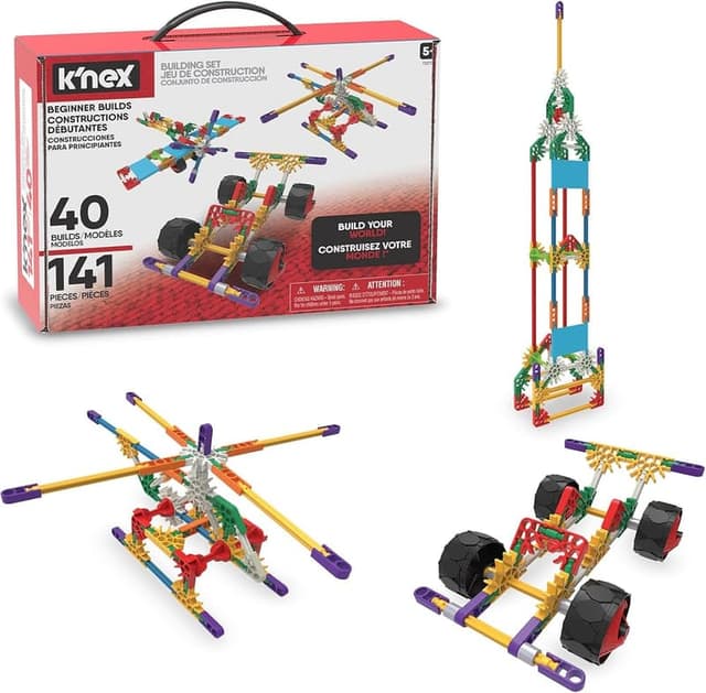 K'NEX Baukasten für Anfänger — 40 Modelle