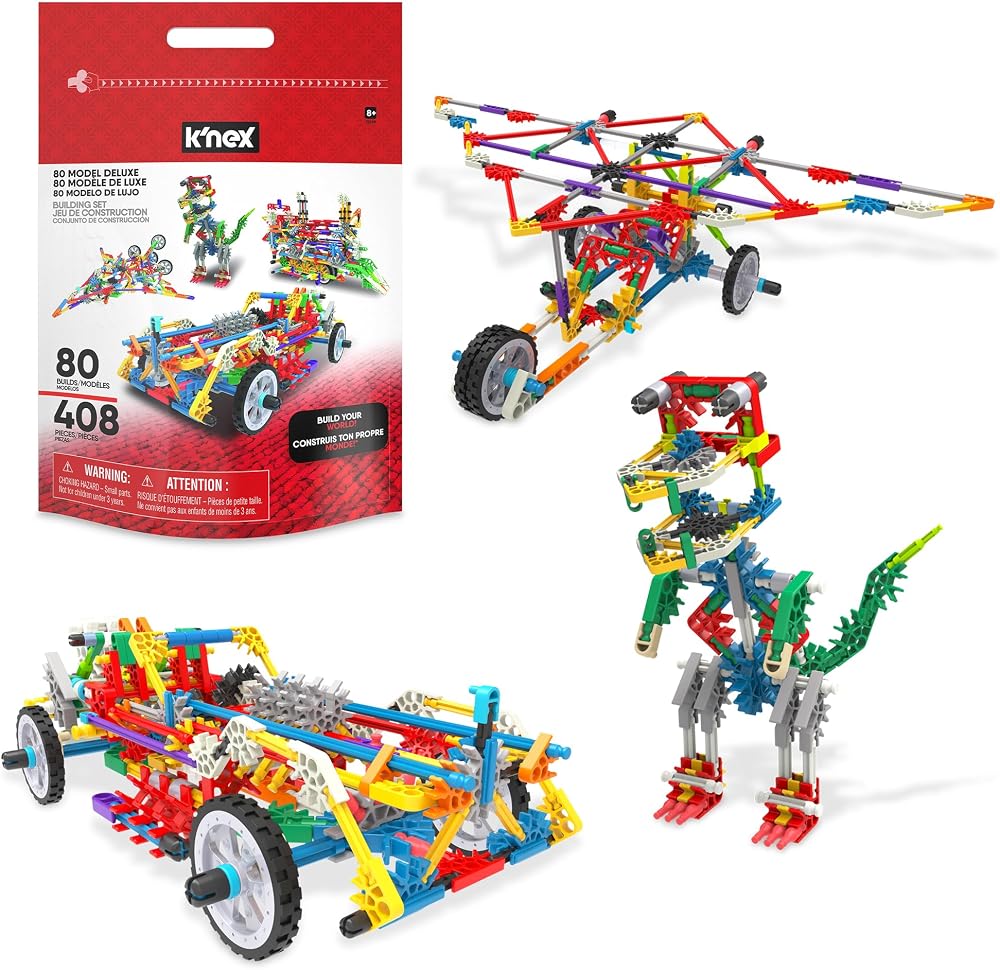 K'NEX Deluxe Bauset — 408 Teile
