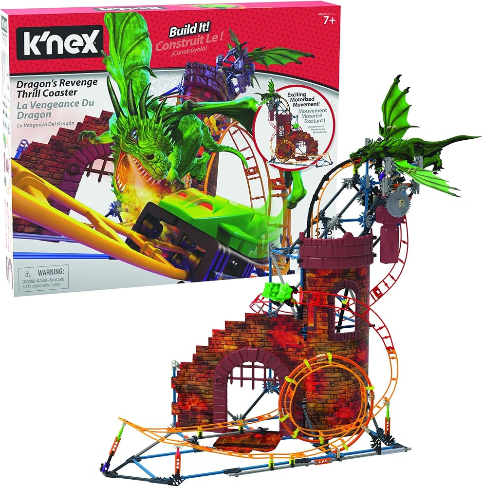 K'NEX Dragon's Revenge Achterbahn-Bauset