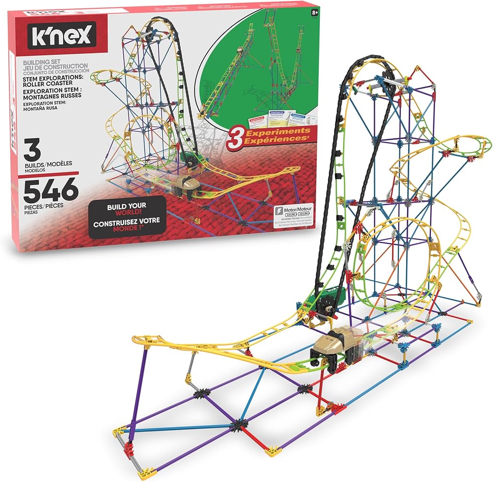 K'NEX MINT-Forschung Achterbahn-Baukasten