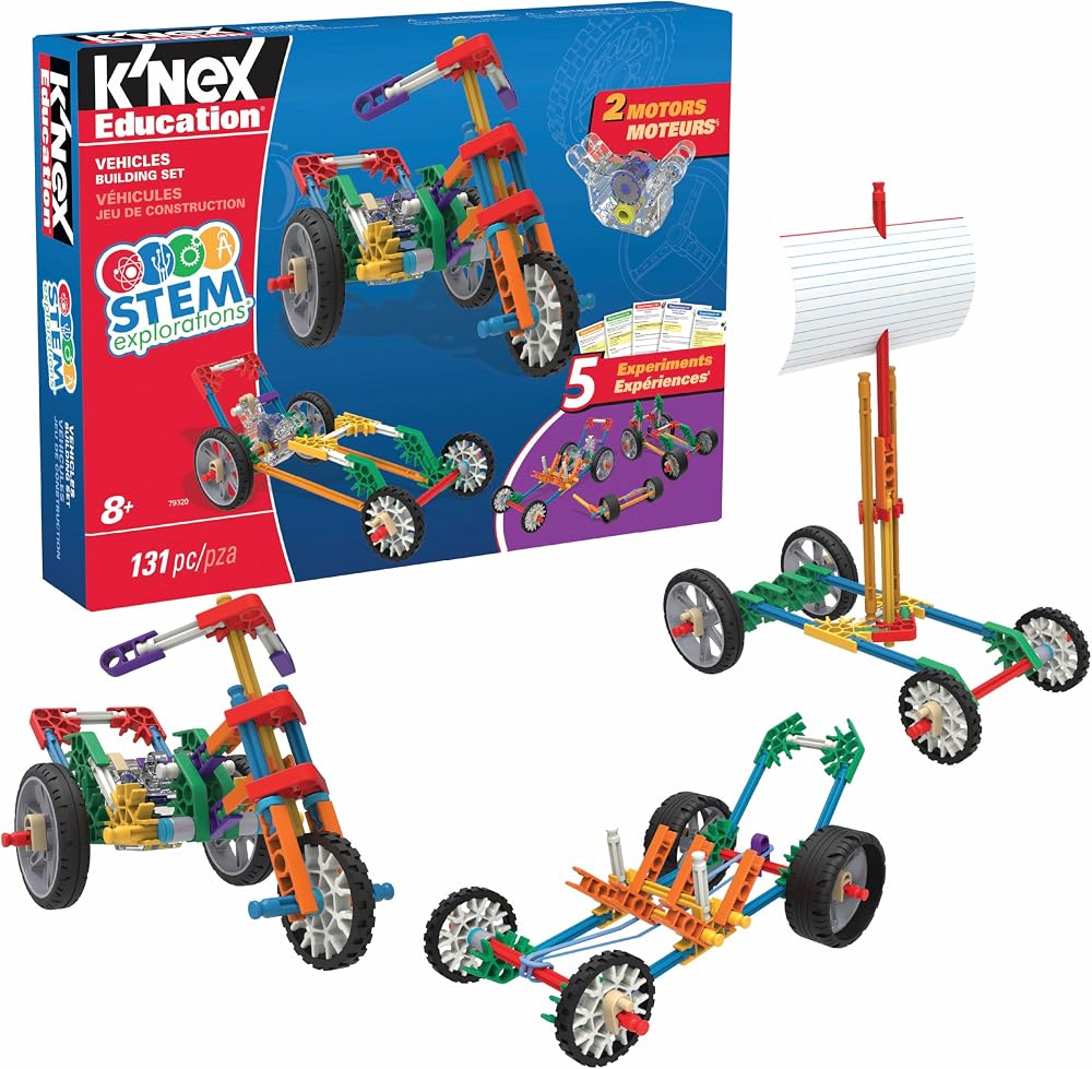 K'NEX MINT-Forschung Fahrzeug-Baukasten
