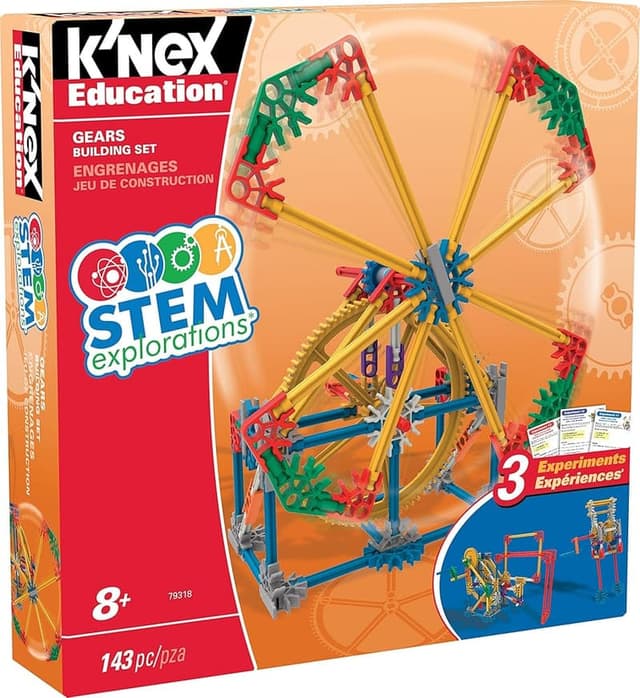 K'NEX MINT-Forschung Getriebe-Baukastenset