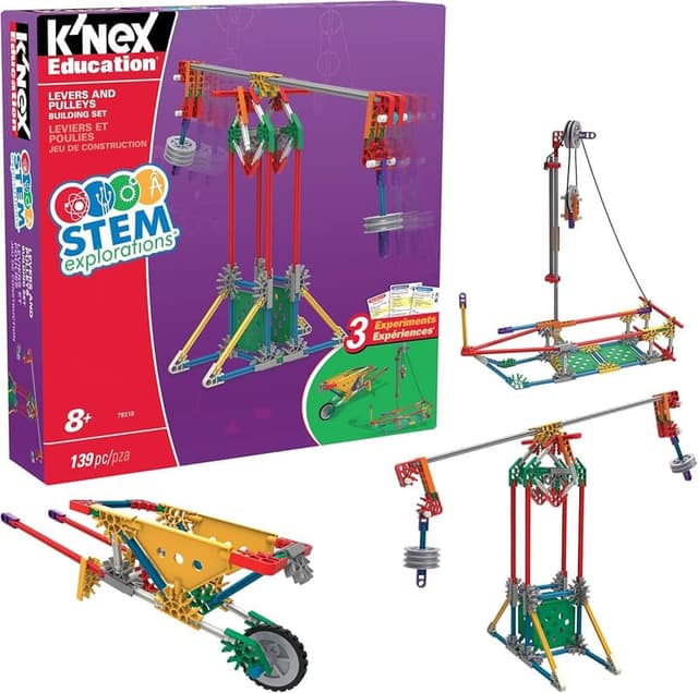 K'NEX MINT-Forschung Riemenscheiben-Set