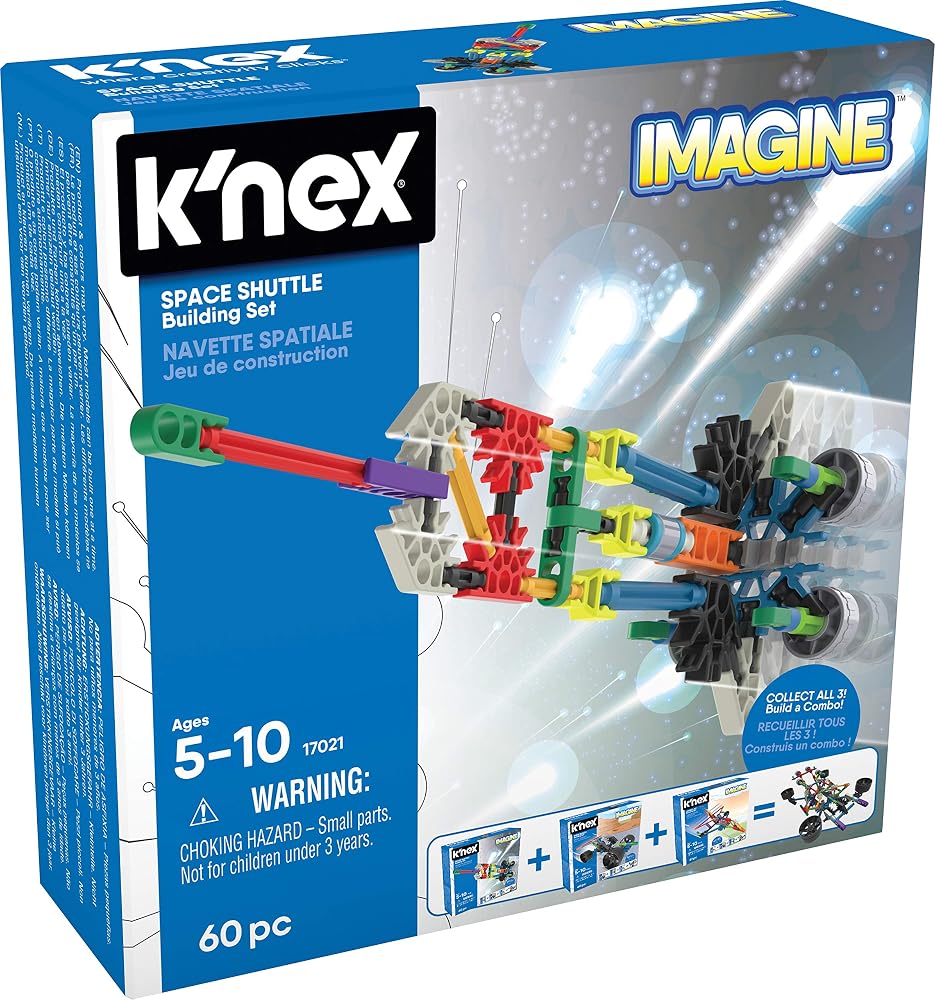 K'NEX Phantasie Space Shuttle Baukasten